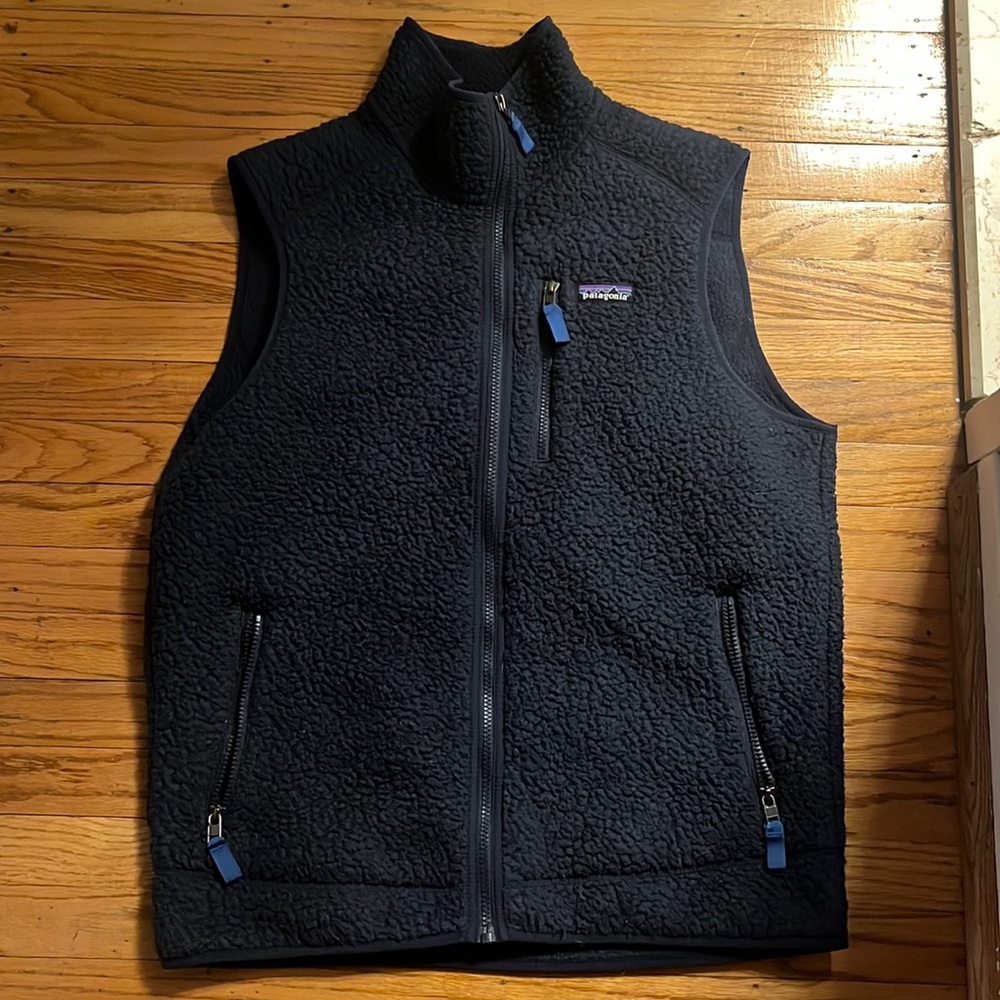 Blue Patagonia Vest EUC - Navy Blue